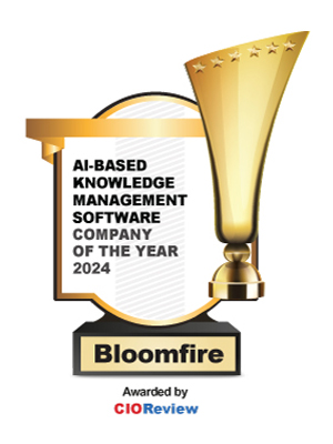 Bloomfire | AI-Based Knowledge Management Software Company Of The Year ...